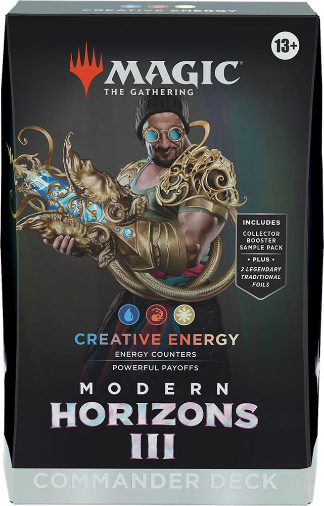 creative energy front of box