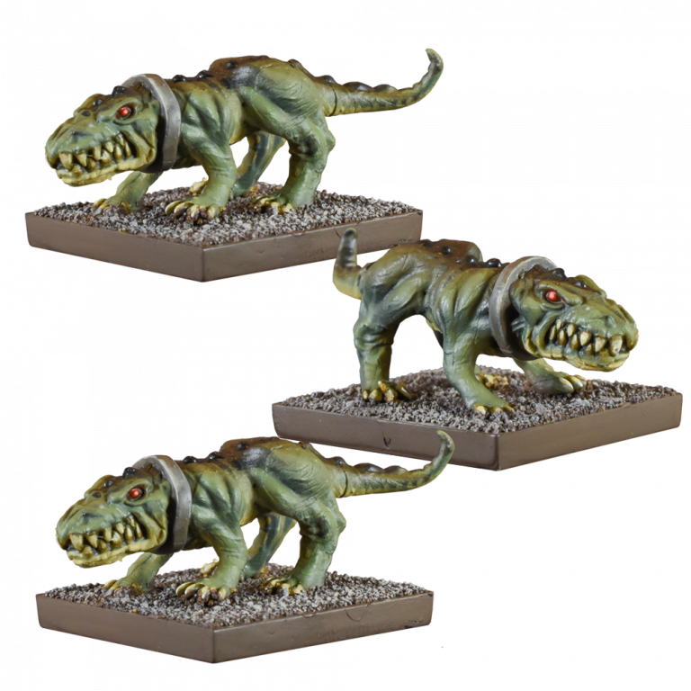 crocodogs painted models