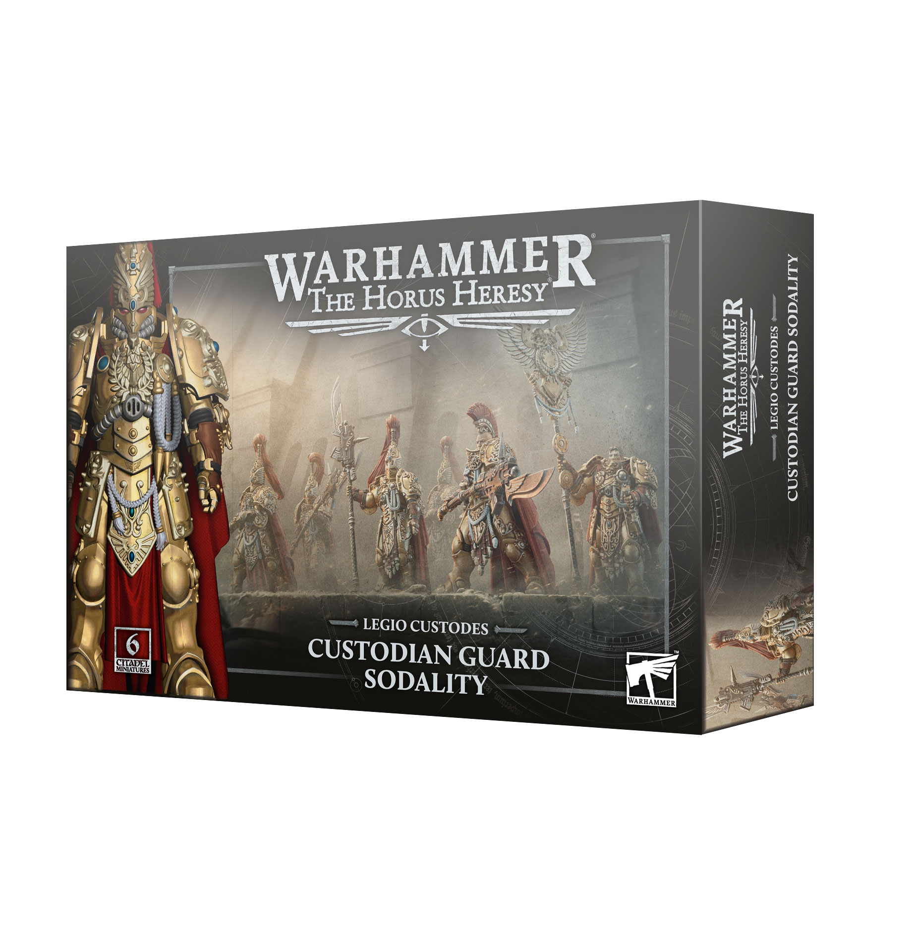custodian guard sodality front of box