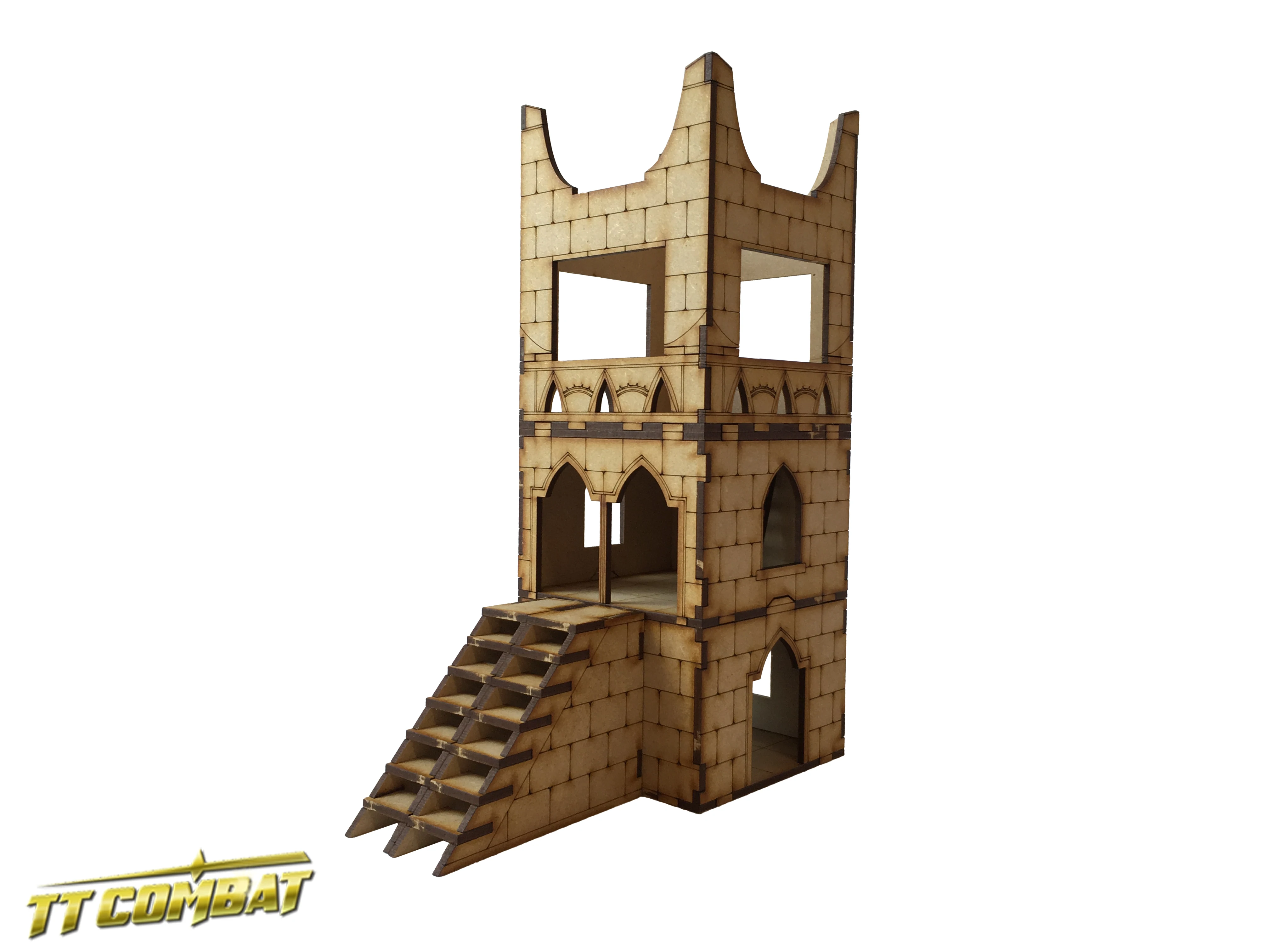 guardian tower built terrain