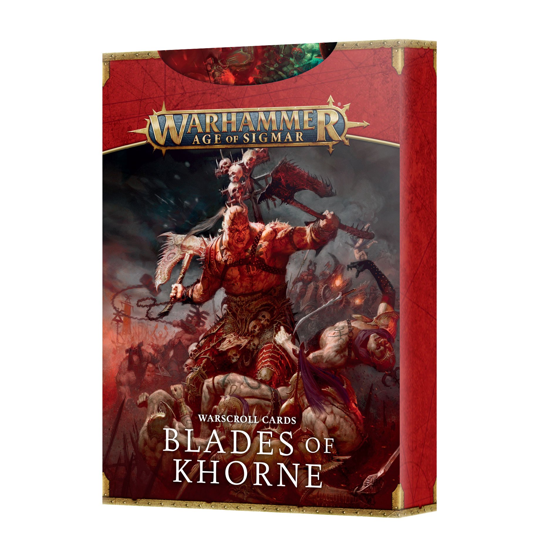 blade of khorne war scrolls cards pack