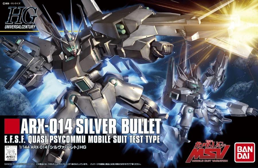 silver bullet model kit box
