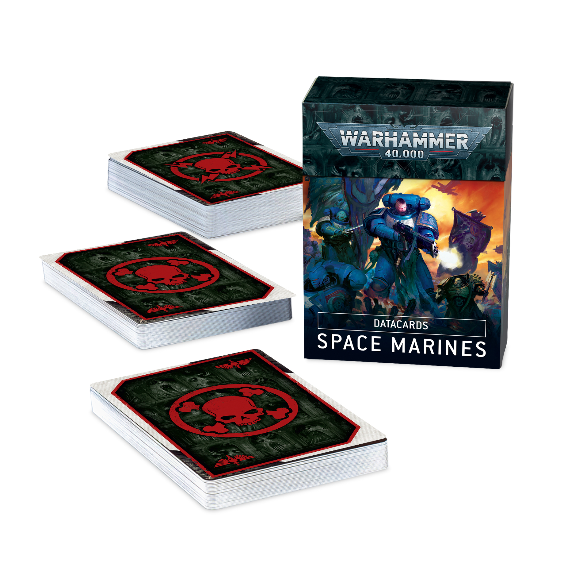 data cards space marines