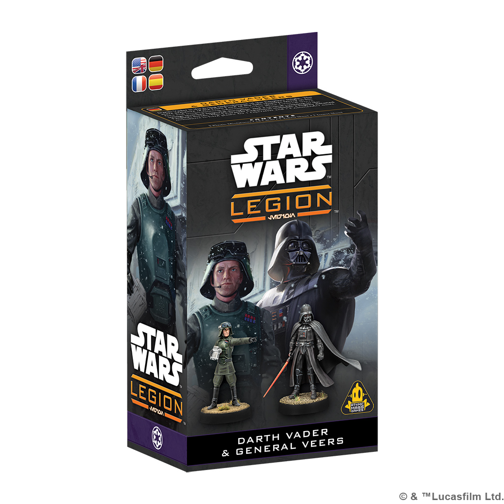 darth vader and general veers front of pack