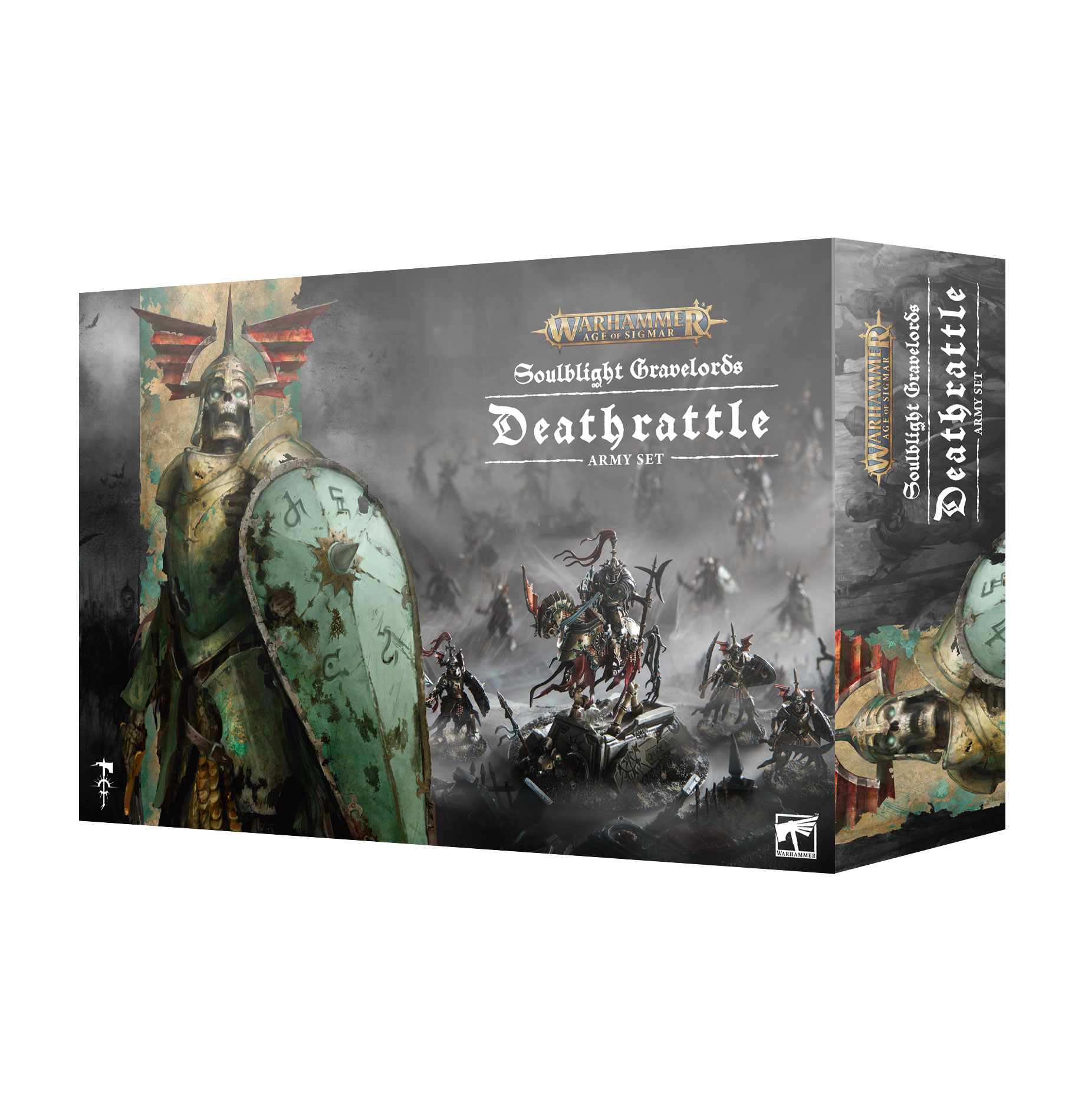 death rattle army set front of box