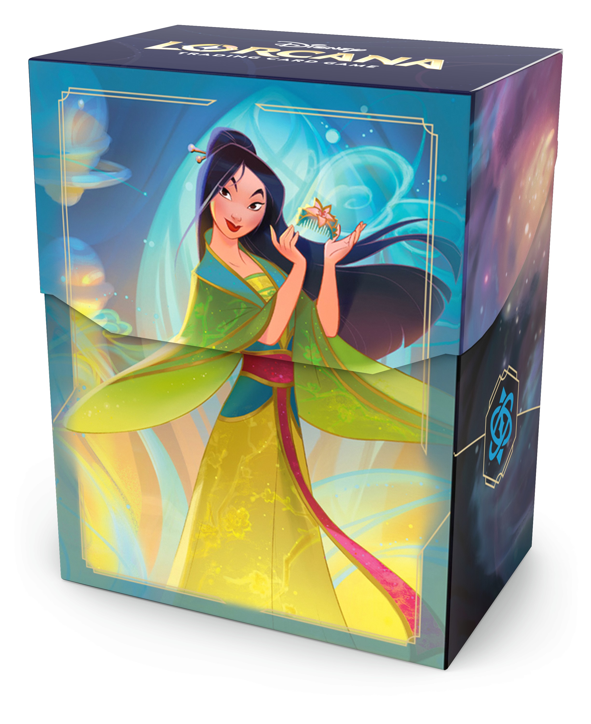 deck box featuring art of mulan