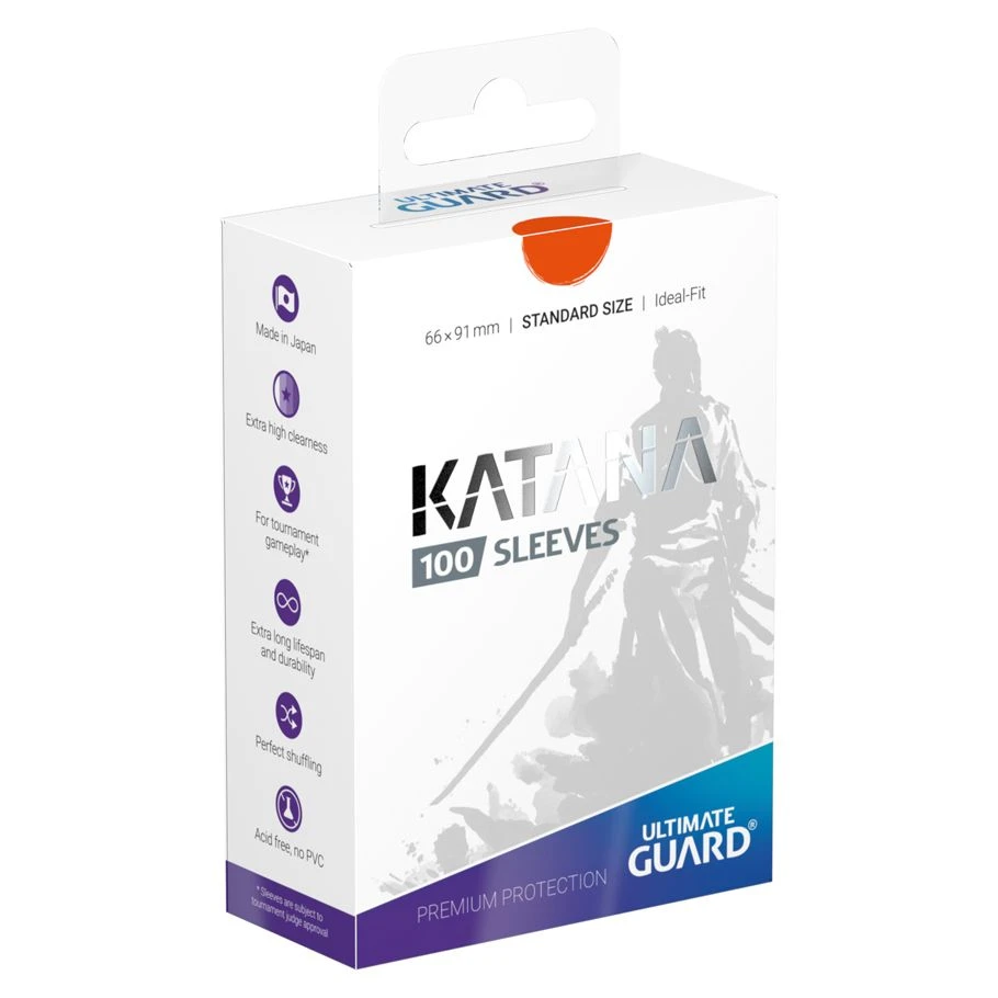 deck protector katana orange sleeve box