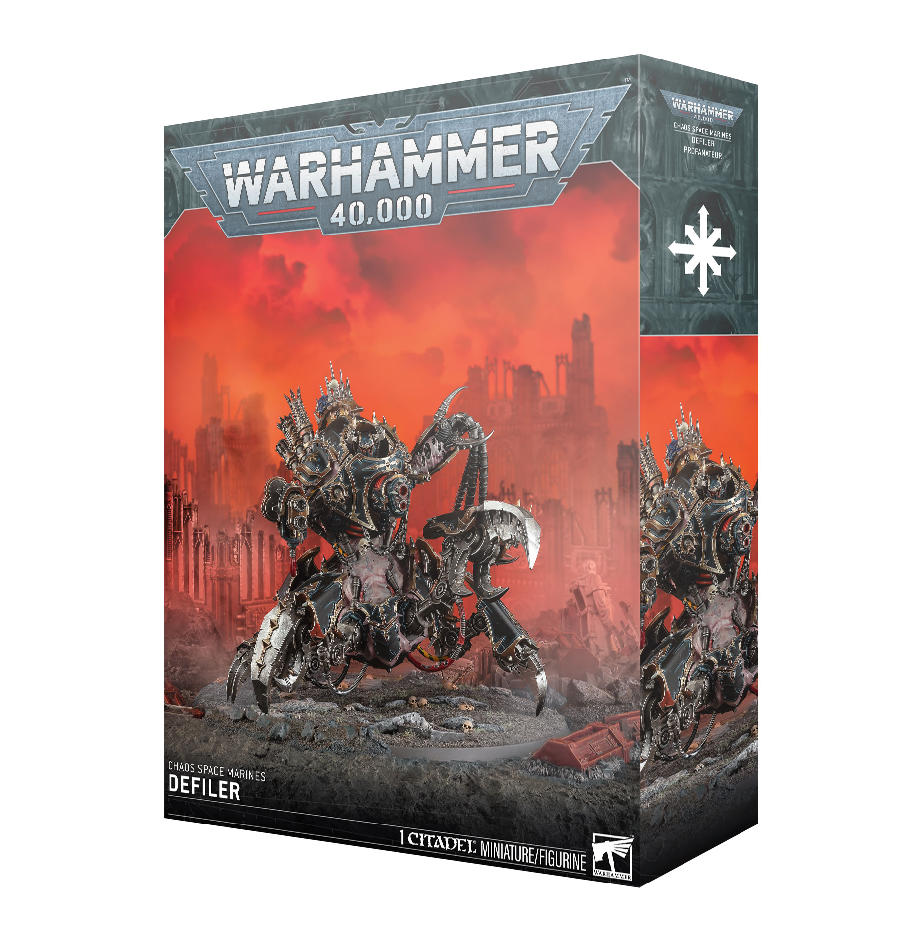 defiler front of box
