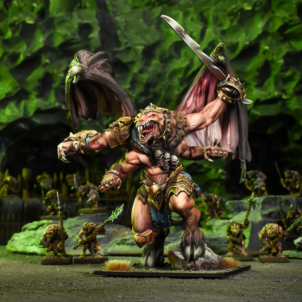 demon spawn painted model