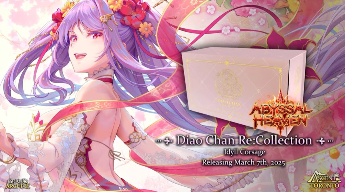 diao chan promotional banner and box