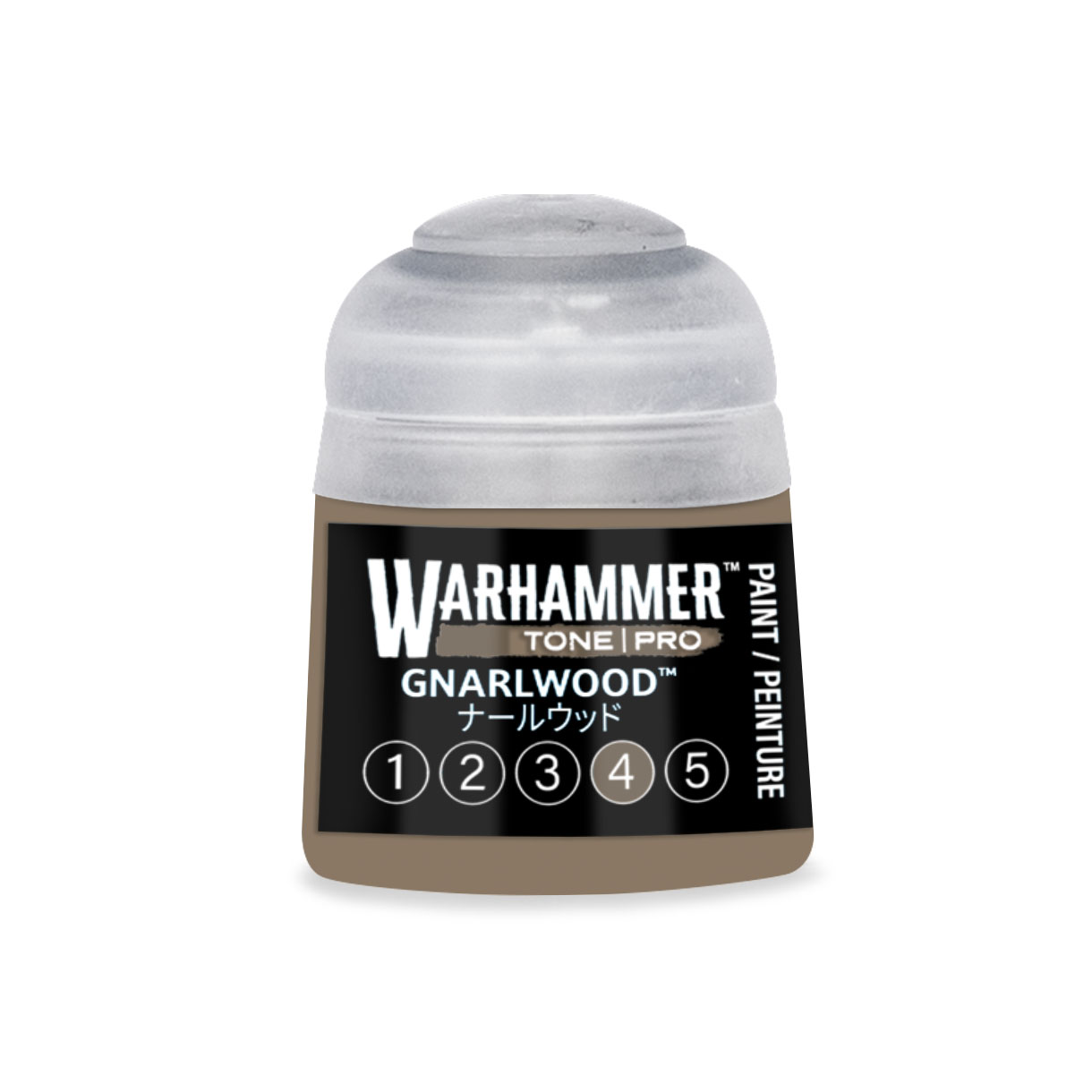digital render of pot of light brown paint