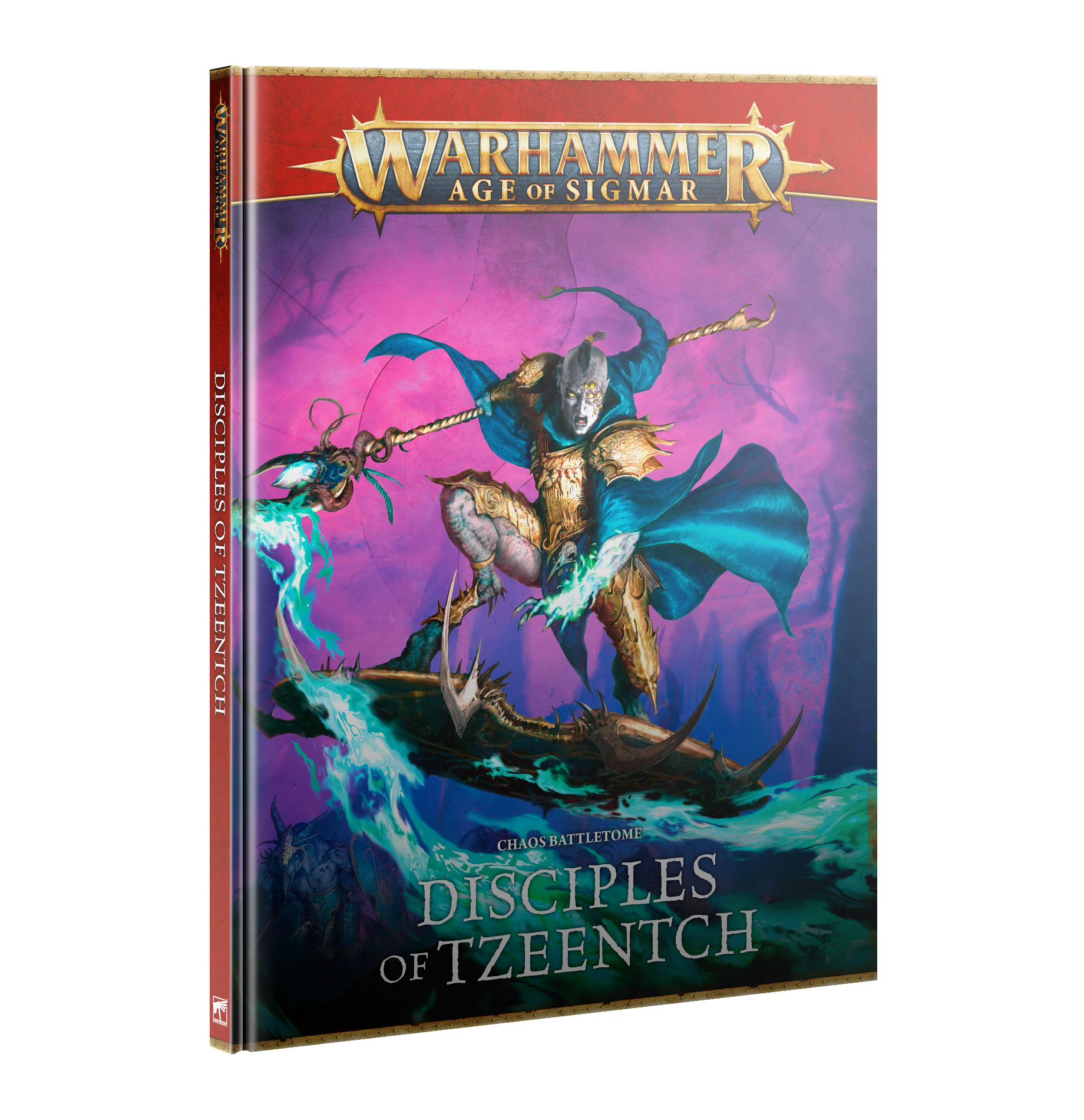 disciples of tzeentch battle tome front cover
