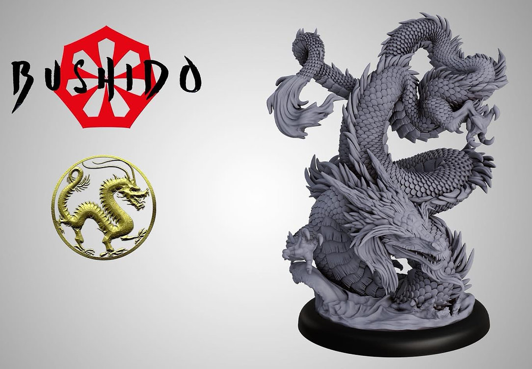 dragon model render