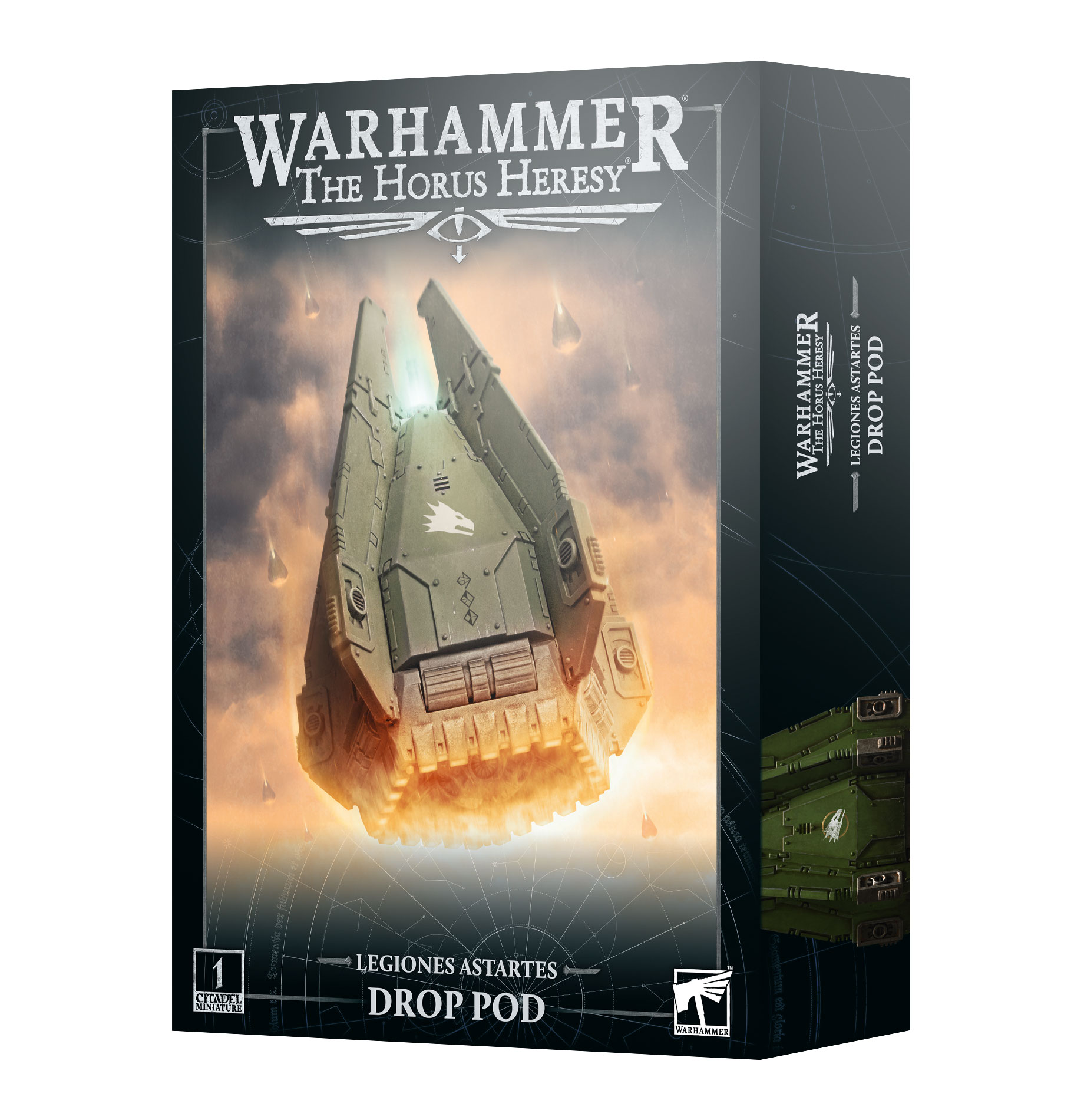 drop pod front of box