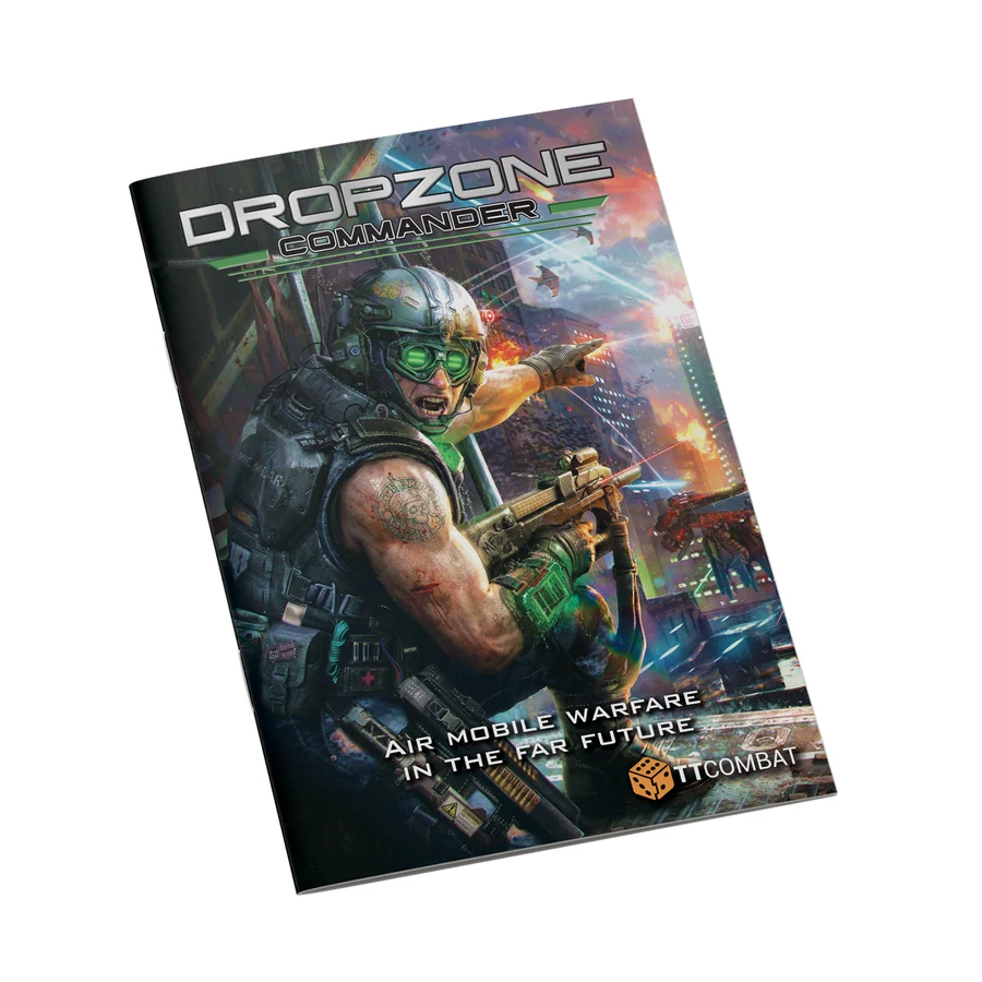 drop zone commander rule book cover