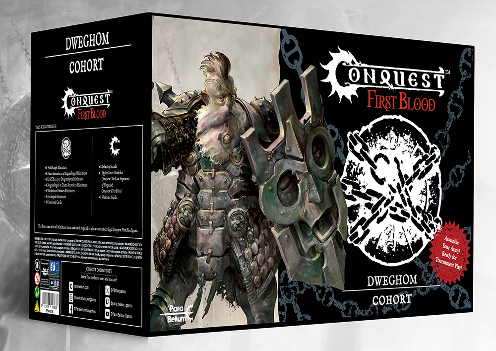 dweghom cohort front of box
