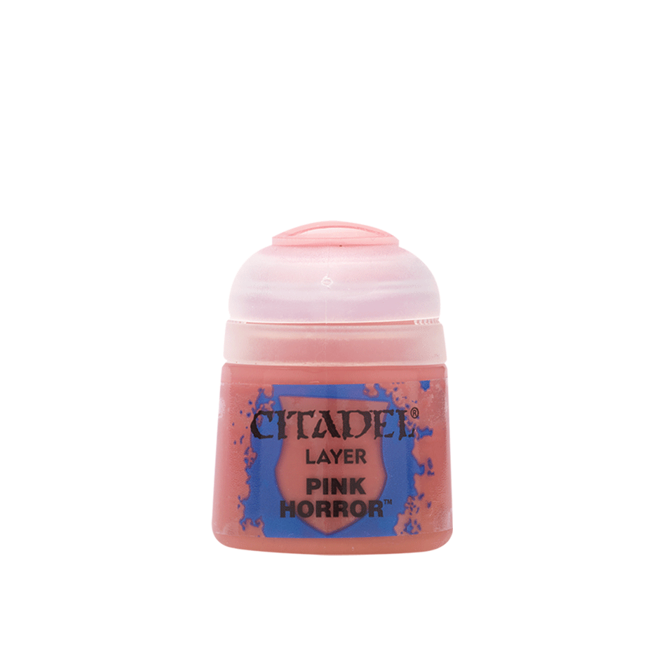pink horror paint pot
