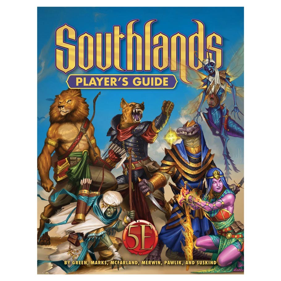south lands player's guide cover