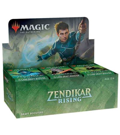 Zendikar Rising Draft Booster Box Open