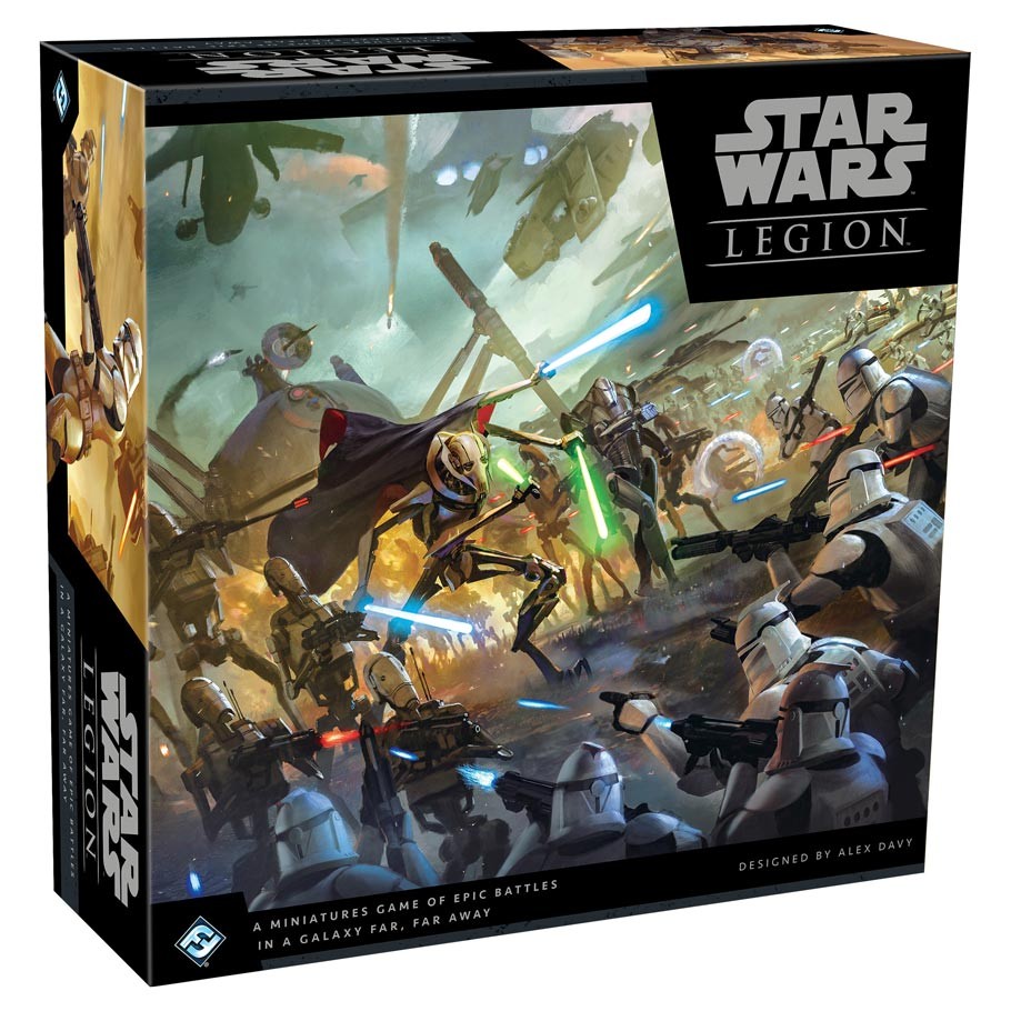Star Wars Legion Clone Wars Core Front of Box