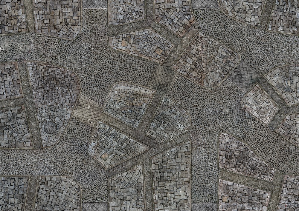 cobblestone city mat