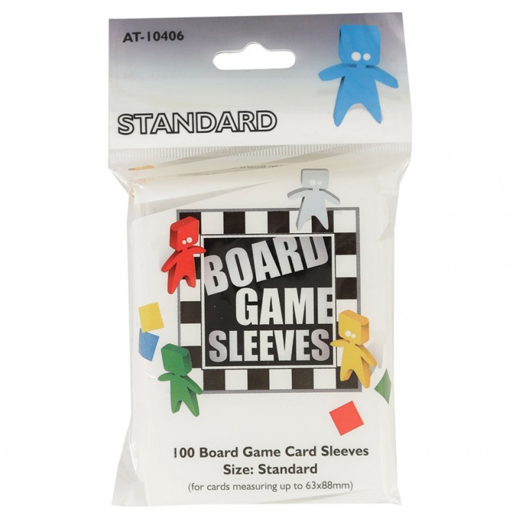 board game sleeves standard size pack