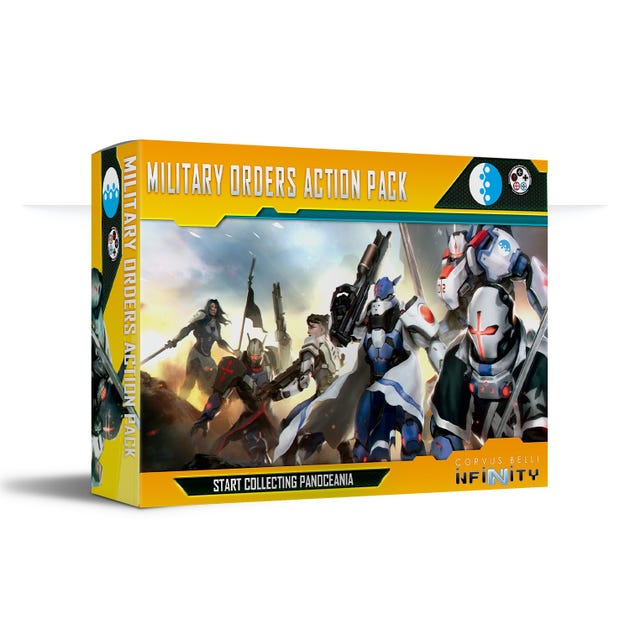 Box of military orders action pack