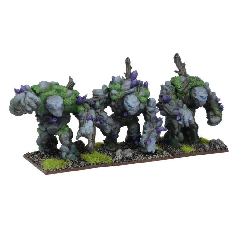 earth elementals painted models