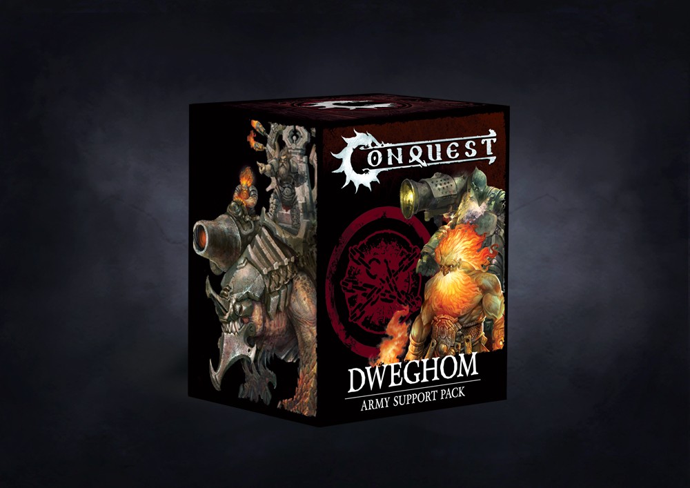 Box of dweghom army support pack wave two