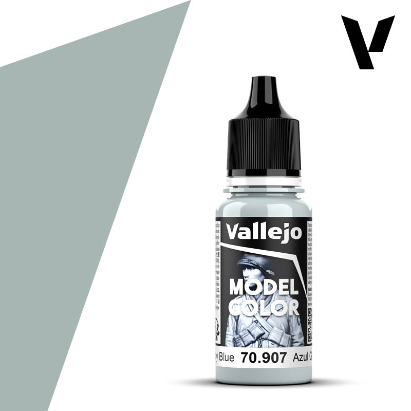 eighteen milliliter bottle of light grey paint