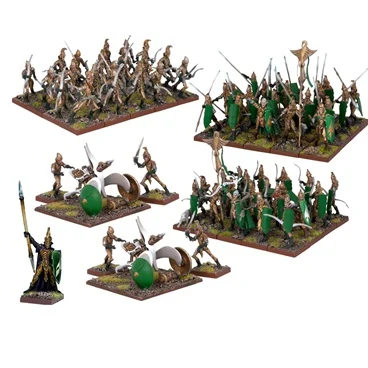 elf army painted models