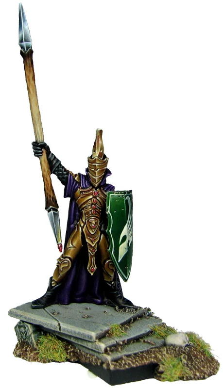 elf king painted model
