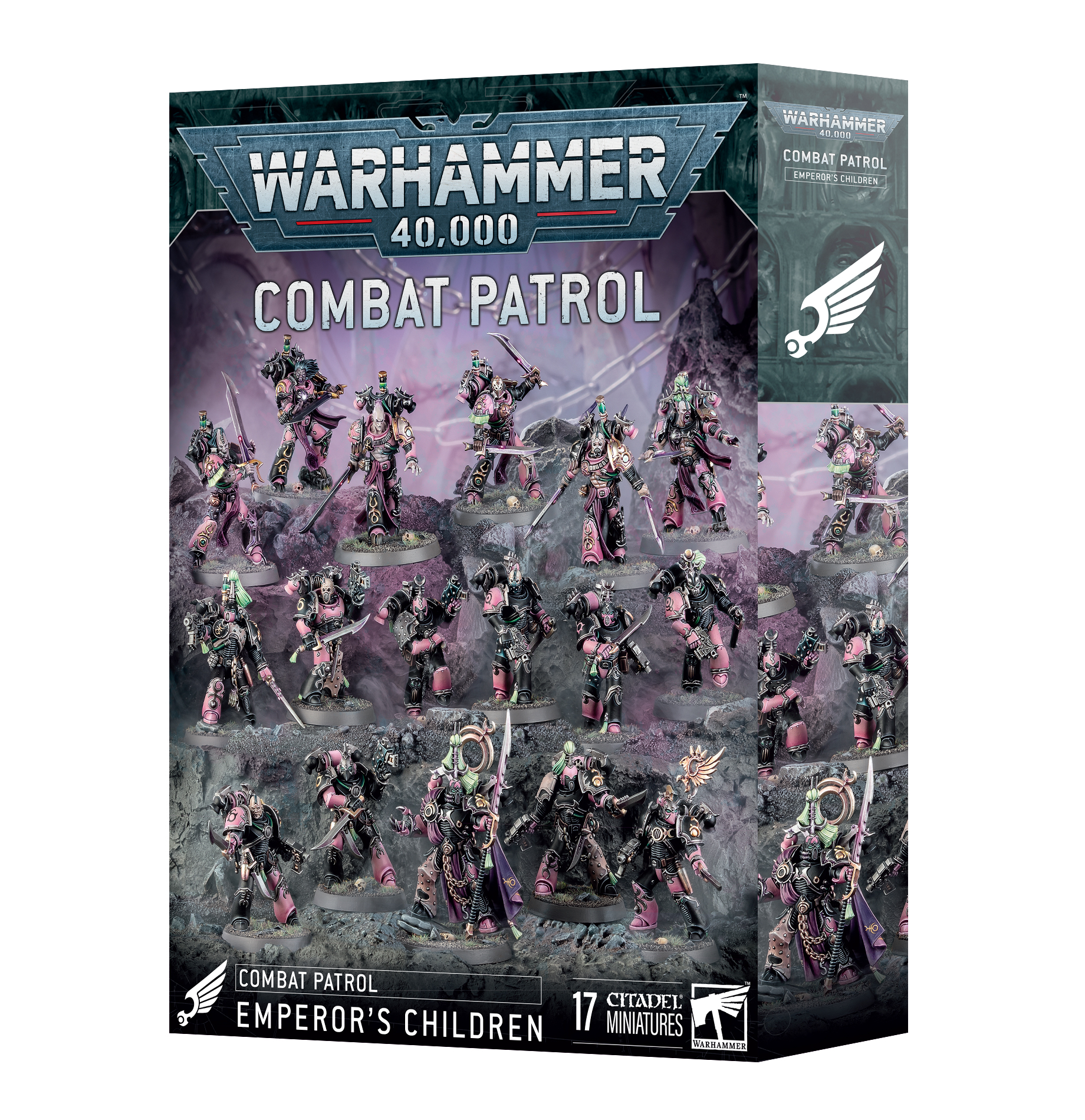 emperor's children combat patrol front of box