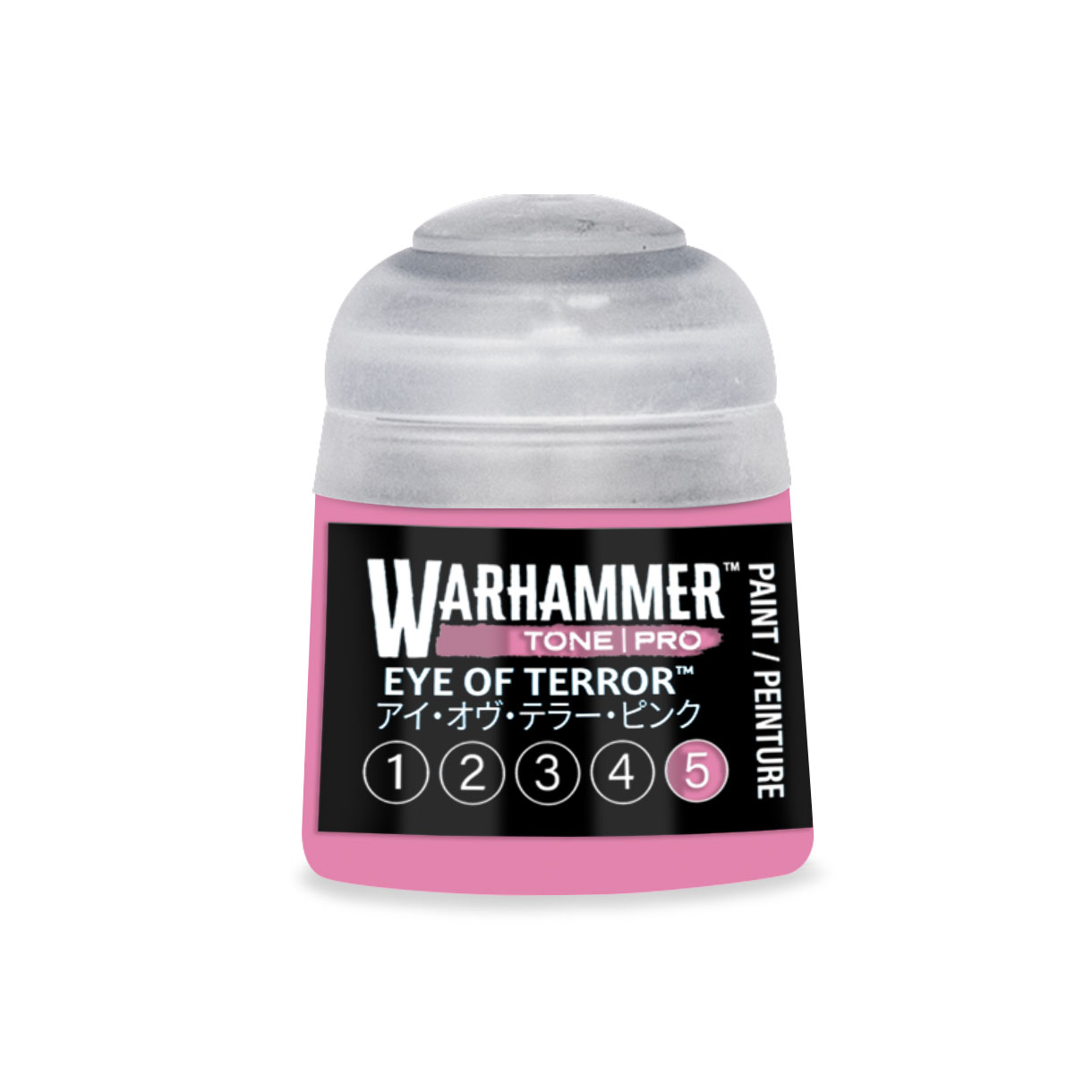 pot of bubblegum pink paint