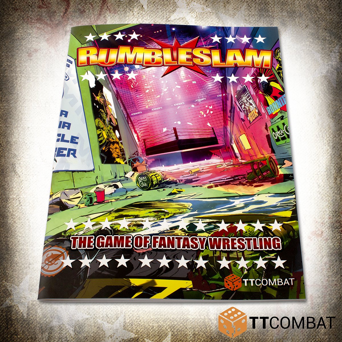 Cover of rumble slam rule book