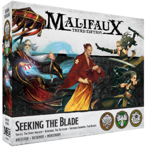 seeking the blade front of box