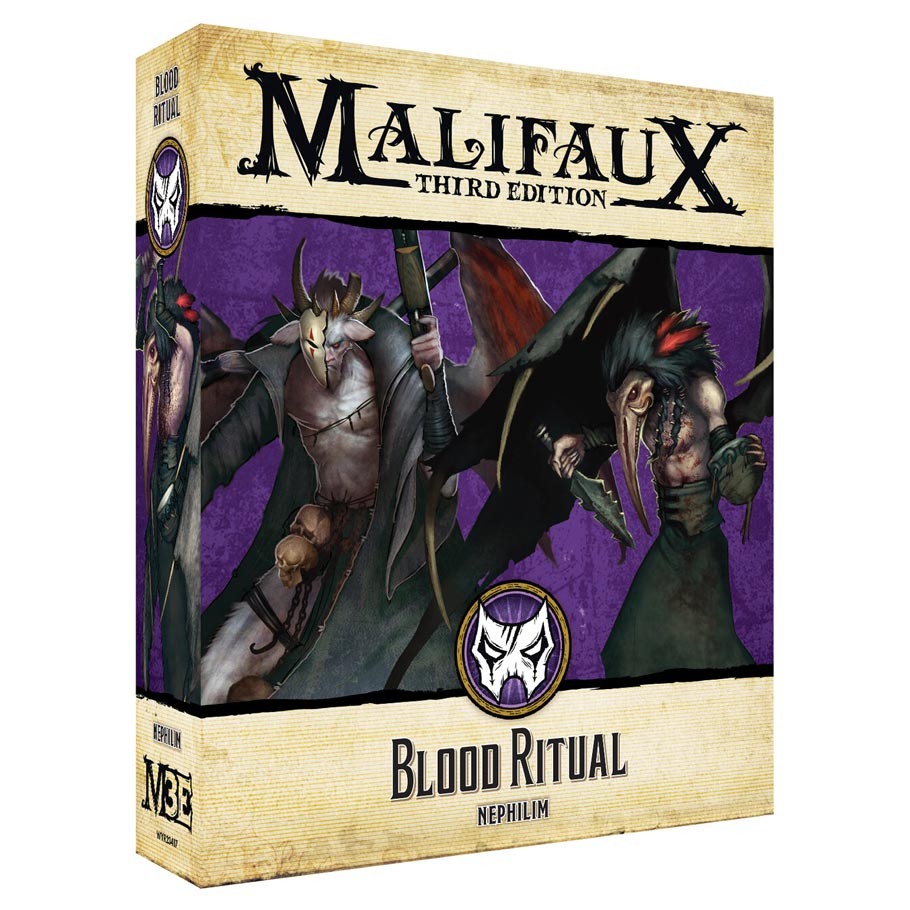 blood ritual front of box