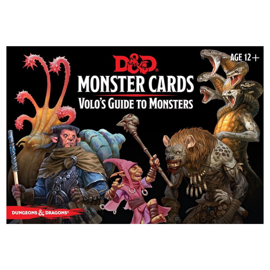 monster cards deck