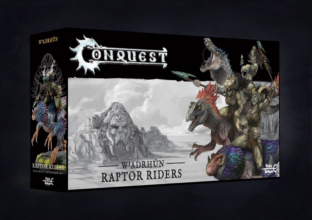 Box of Raptor riders