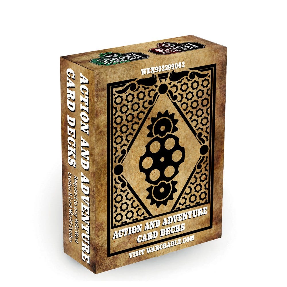 Action and Adventure Card Deck Box