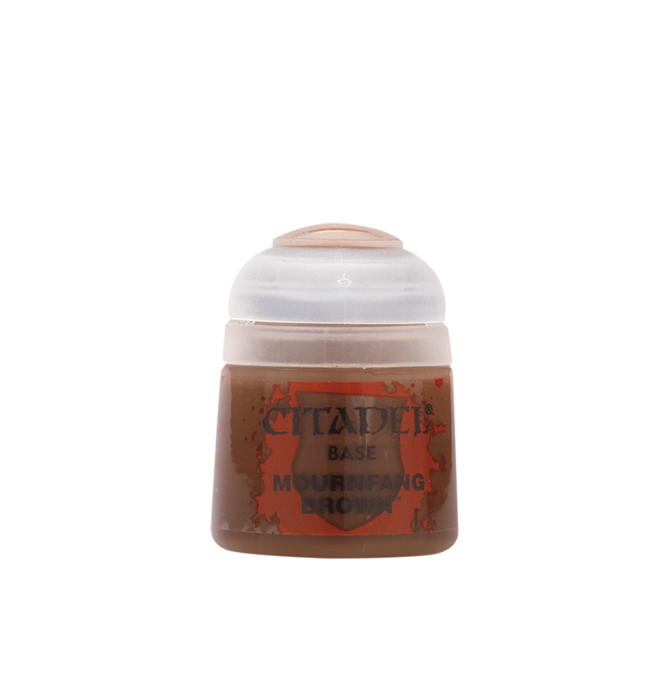 mournfang brown paint pot