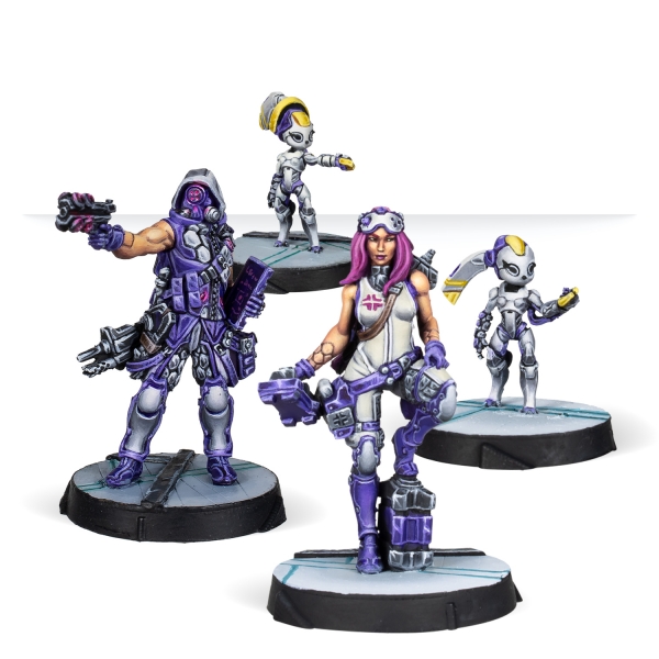 aleph support painted models