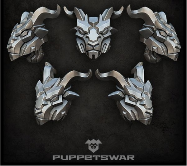 five goat heads