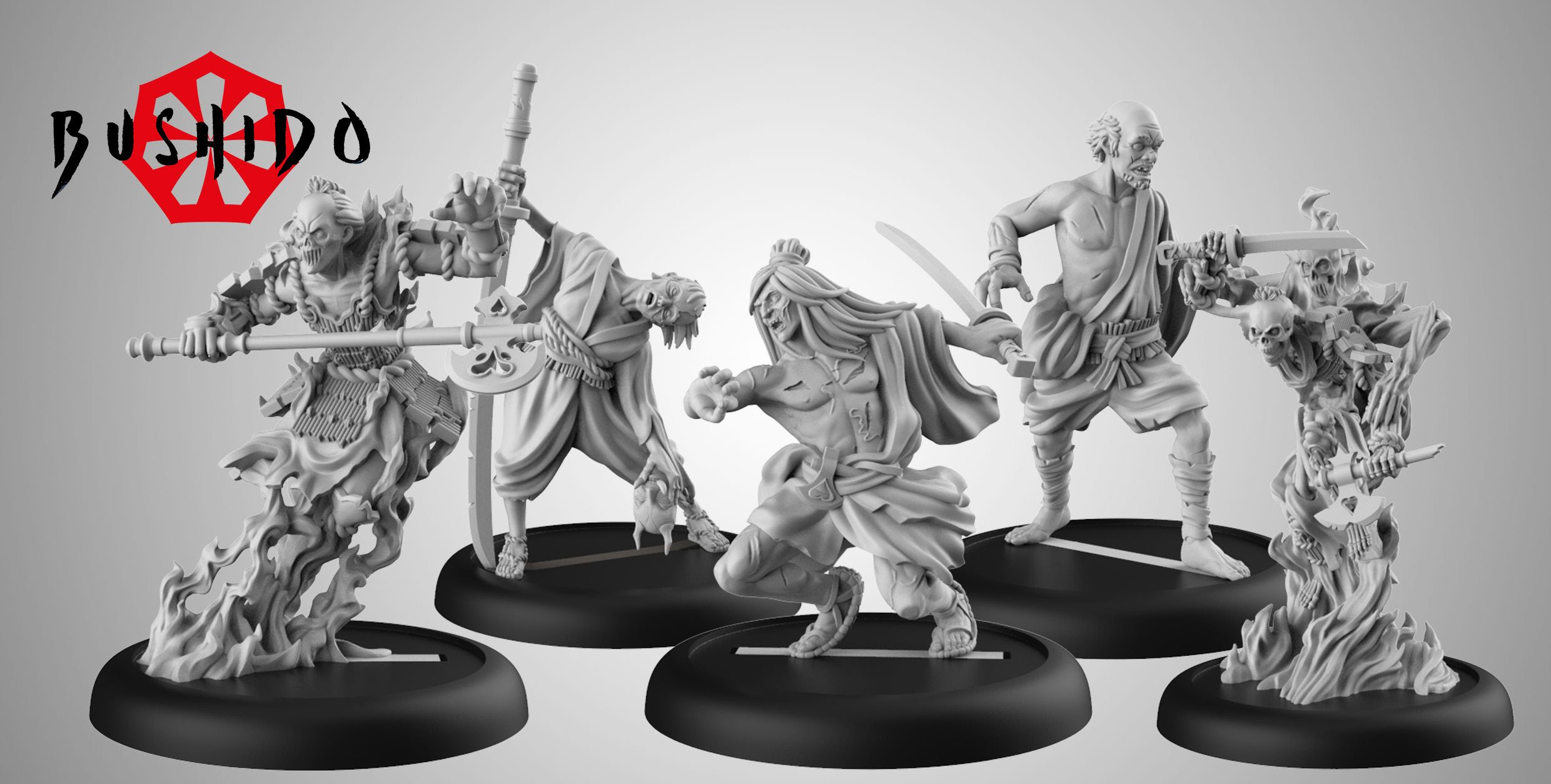 five wretched model renders
