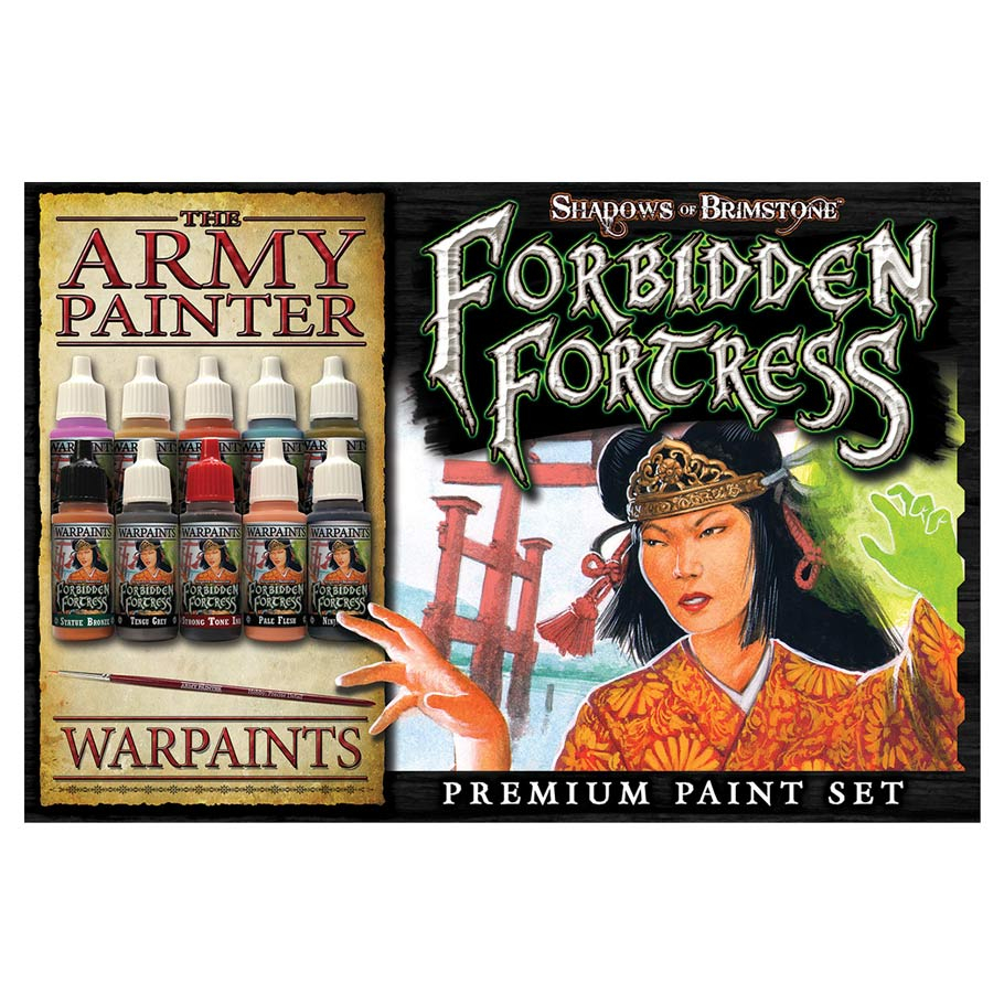 forbidden fortress paint set
