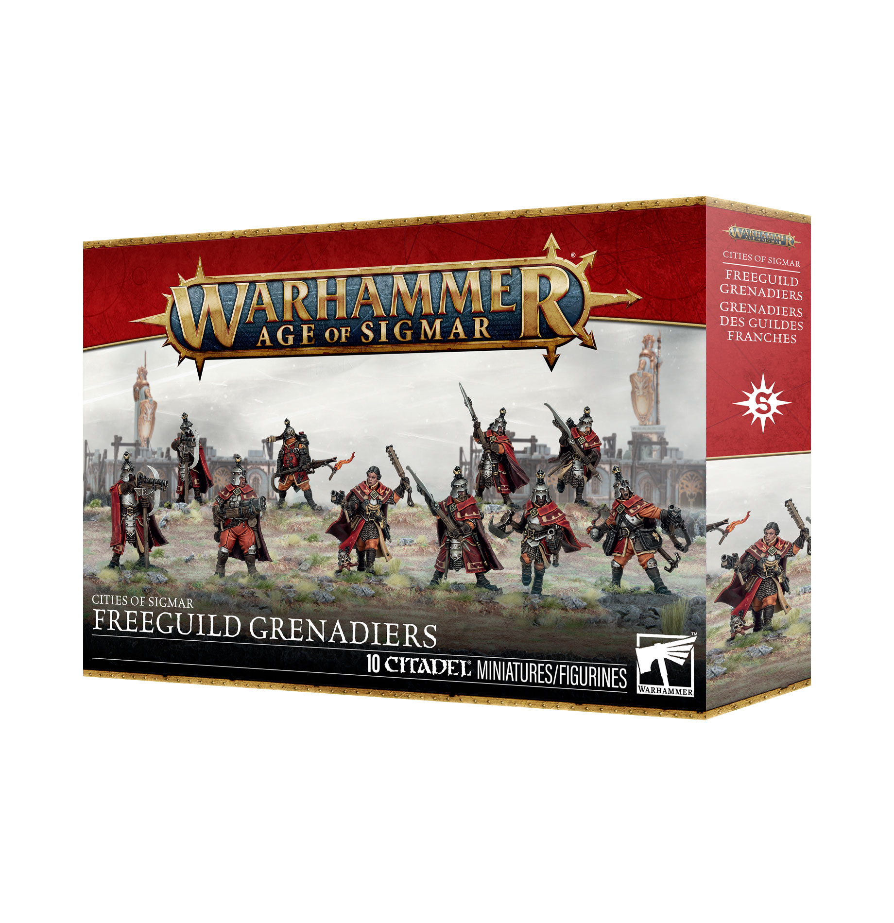 free guild grenadiers front of box