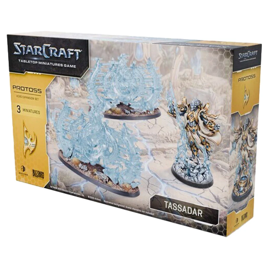 front of box featuring two clear magical forcefields and one mage alien