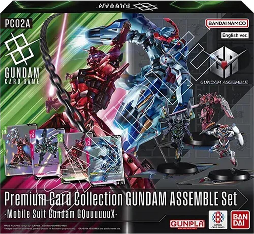g qux gundam assemble set front of box