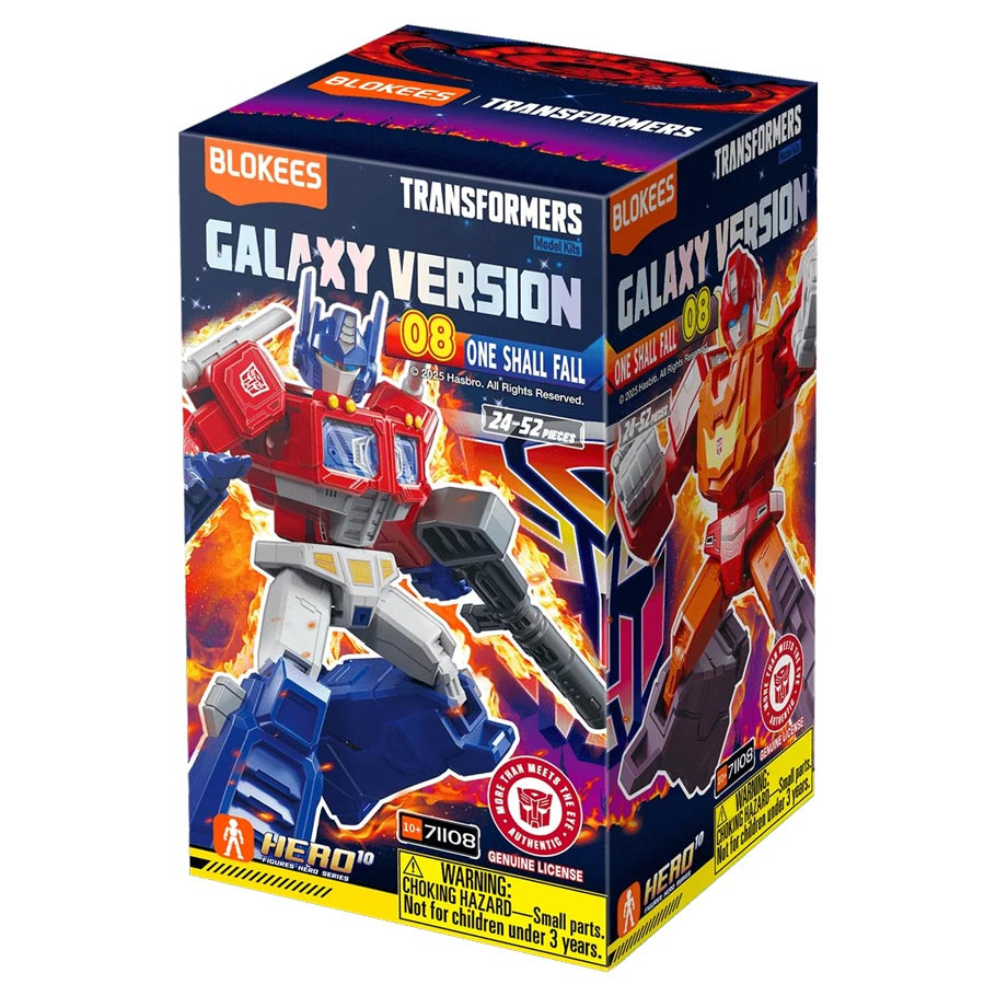 galaxy version blokees box featuring optimus prime