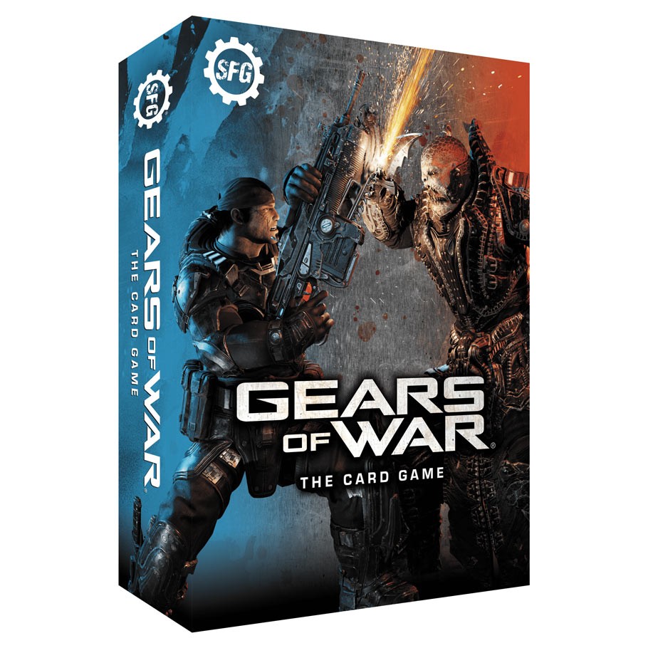gear of war card game box